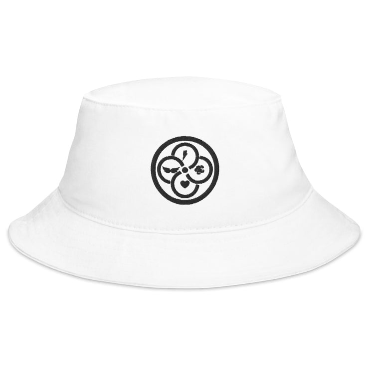 "logo" bucket hat